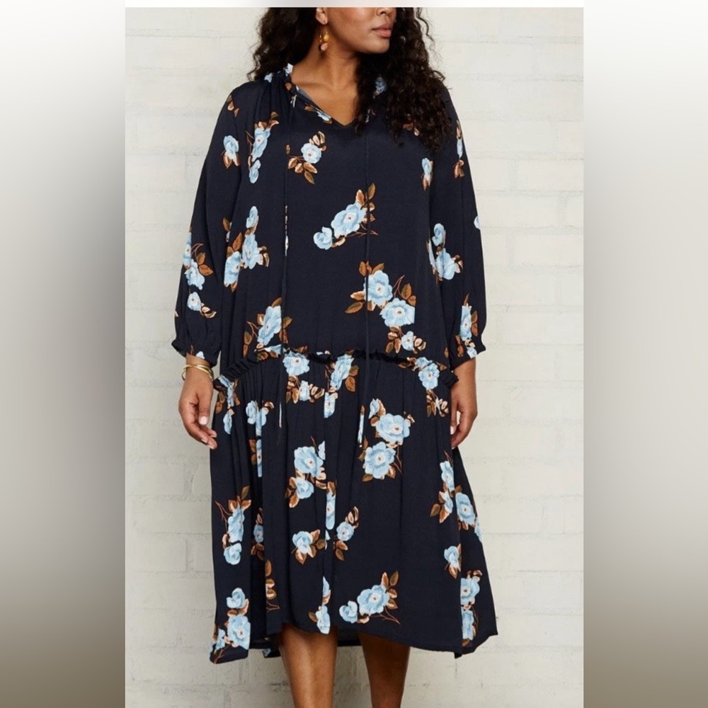rachel pally gail floral dress sz m